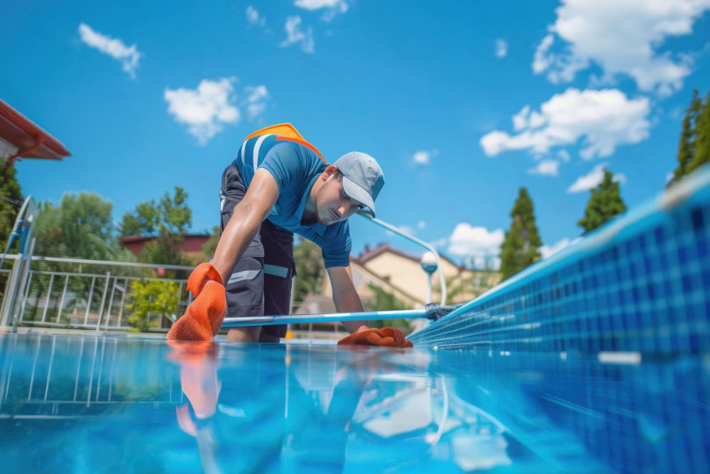 Lavaggio Teli Piscina Professionale